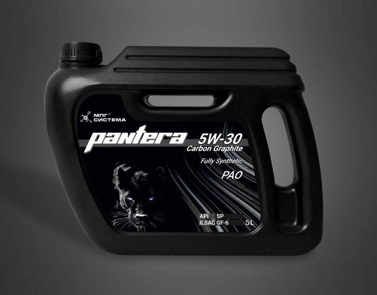 Pantera PAO Carbon Graphite 5W-30, 5 литров