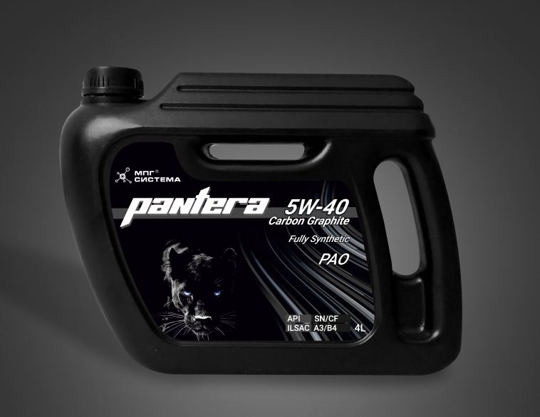 Pantera PAO Carbon Graphite 5W-40, 5л